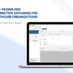 Auto-faxing and information exchange for healthcare organizations